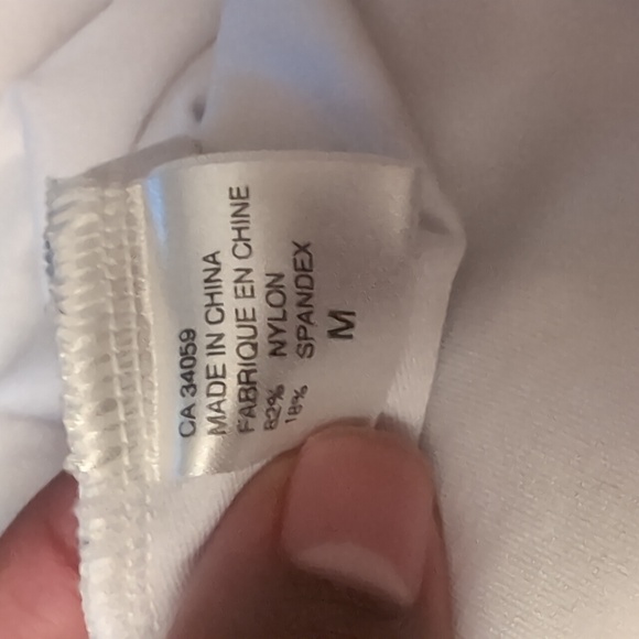 Vintage White Lace Maxi Short Sleeved Dress With Semi Sheer Sleeves - Picture 12 of 13